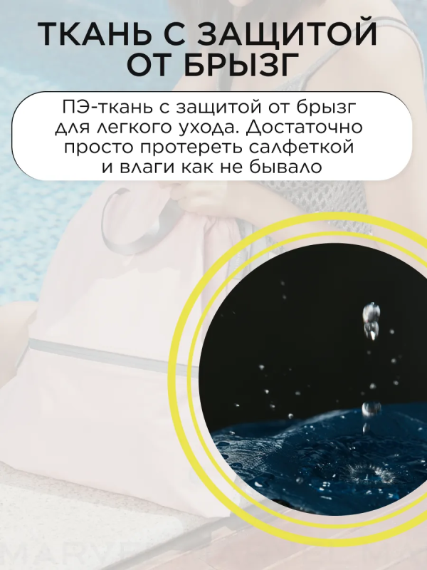 Купить Сумка NINETYGO Manhattan Tyvek  Drawstring Bag розовая-5.png